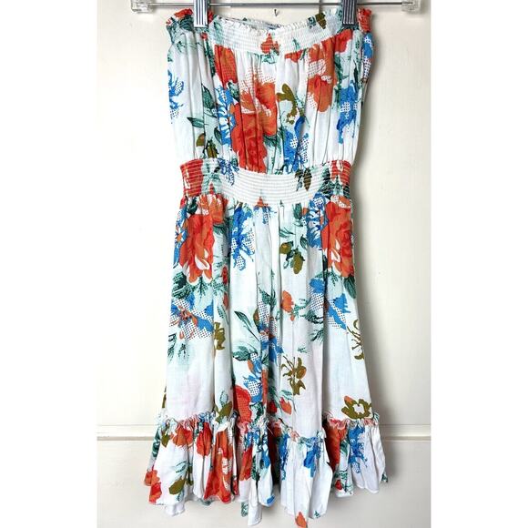 Poetry Stretch Top Floral Blouse-Small - Picture 4 of 4